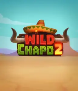 Step into the lively Mexican desert with the Wild Chapo 2 game by Relax Gaming, showcasing a whimsical bull wearing a sombrero against a serene desert backdrop. This image portrays the charm and humor of the game, great for those who love culturally inspired slots, providing a entertaining play experience.